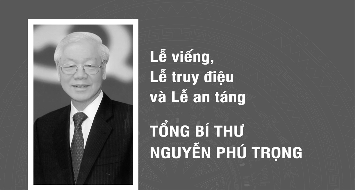 Lễ viếng, Lễ truy điệu và Lễ an táng Tổng Bí thư Nguyễn Phú Trọng