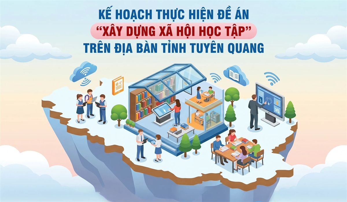 Kế hoạch thực hiện Đề án “Xây dựng xã hội học tập” trên địa bàn tỉnh Tuyên Quang